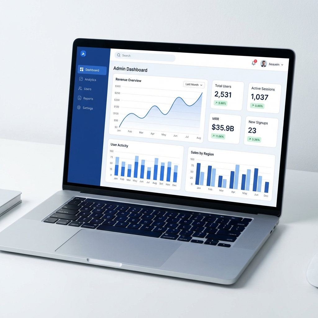 Modernize Admin Dashboard