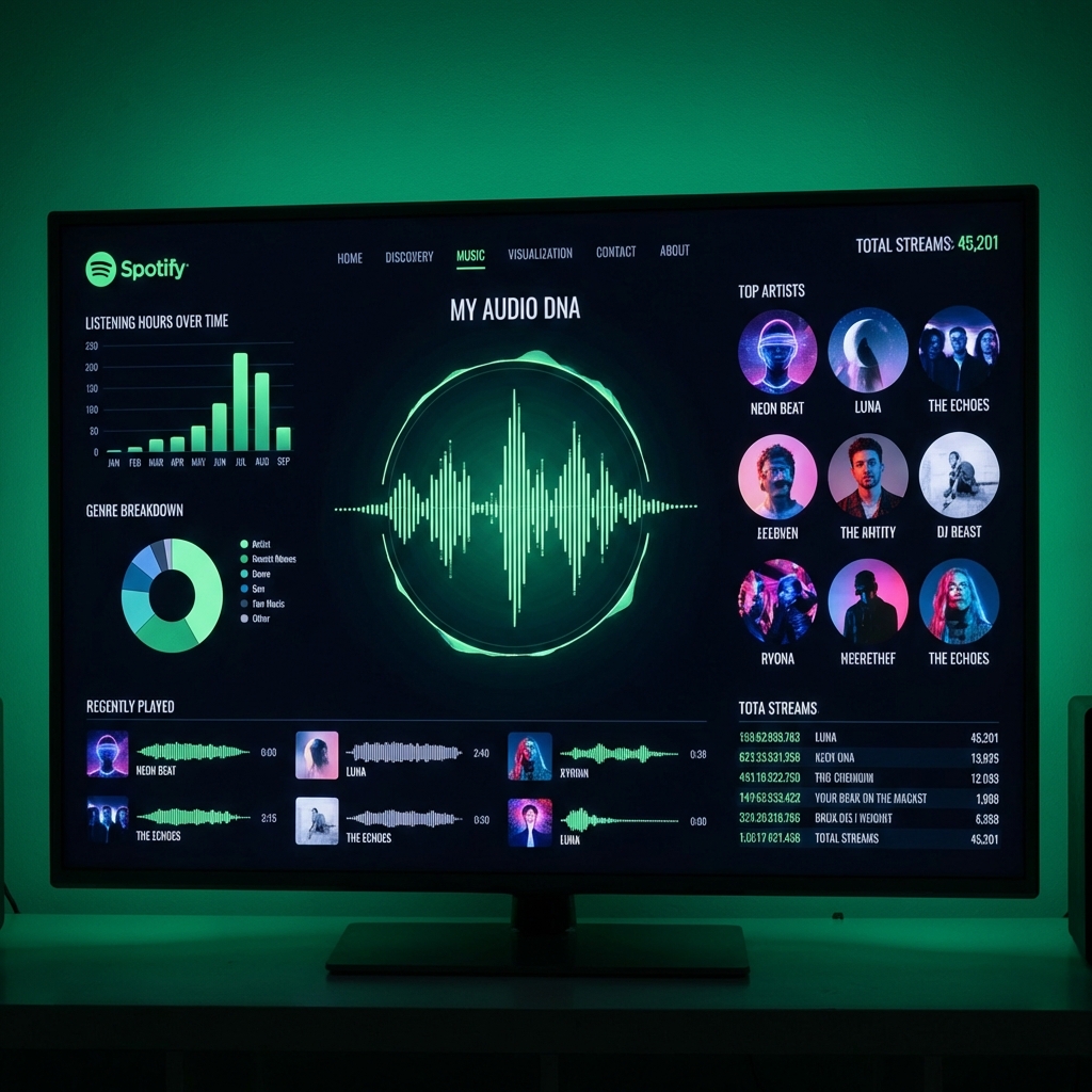 Spotify Profile Visualizer